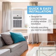 Perfect Aire 3PASC10000 10,000 BTU 115V Slider/Casement Window Air Conditioner with Remote Control