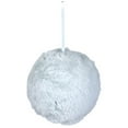 thumbnail image 2 of Northlight Faux Fur Plush Ball Christmas Ornament - 4" - Light Green, 2 of 9