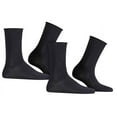 thumbnail image 2 of Falke Women's Socks, 2-Pack - Happy, Short Socks, Rolled Cuffs Black Blue 35-38 (Uk 2,5-5), 2 of 5