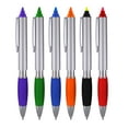 thumbnail image 2 of Highlighter Marker With Pen Combo with Chisel Tips, Comes in an array of bright colors, Pack of 6, 2 of 4