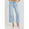 thumbnail image 5 of RISEN Full Size High Rise Seamed Detail Wide Leg Crop Jeans, 5 of 6