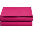 thumbnail image 1 of Mocassi 1500 Thread Count Pack of 4 Flat Sheet,Full, Pink, 1 of 3