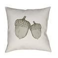 thumbnail image 2 of Surya  Acorn Medium Throw Pillow - White & Gray - 18 x 18 x 4 in., 2 of 2