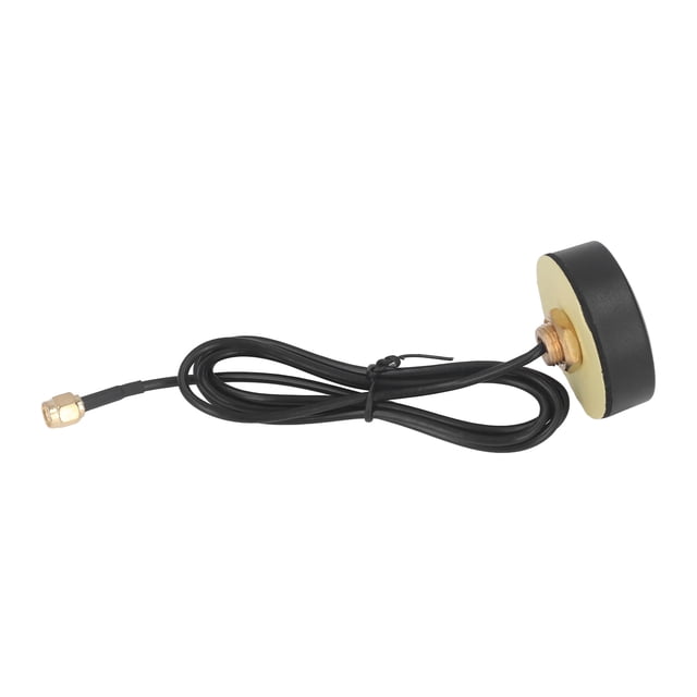 Antenna, GPS BD 28DBI ABS High Gain Waterproof SMA Male Head With Base For GPS Navigation Module, Advertising Machine, Antenna Cables