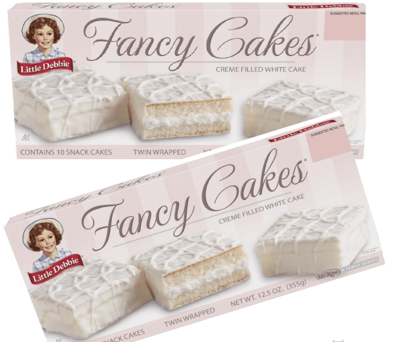 Little Debbie Fancy Cakes 10ct/12.5oz 2pk