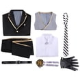 thumbnail image 1 of Disney Twisted Wonderland Jade Leech La Sirenita Cosplay disfraz uniforme hombres/mujeres Halloween carnaval disfraz conjuntoFemeninosanguijuela Deng Xun unisex, 1 of 2