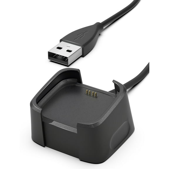 Sinoacc Charger Dock Stand with USB Fast Charging Cable 3.3Ft, for Fitbit Versa 2