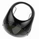 thumbnail image 4 of Deflector de viento para faros delanteros de 7 pulgadas, parabrisas universal para motocicletas (lente negra brillante), 4 of 15