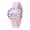 Pink, variant on MasteelfCA Lovely Student Watch Girls Watch Girls Student Watch Cartoon Student Watch