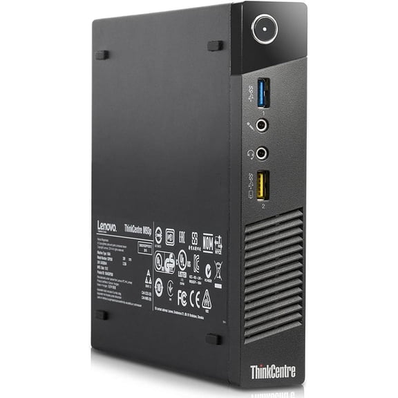 Restored Lenovo ThinkCentre M93p Mini PC Intel Core i5 4th Gen 8GB 128GB Win 11