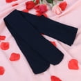 thumbnail image 6 of SENSETH Women Candy Colors Opaque Footed Socks Tights Slim Pantyhose Stockings (Navy Blue), 6 of 7