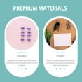 thumbnail image 2 of OULII Delicate Thumbtacks 30Pcs Multi-Function Iron Fixer for Office Use Home Decoration, 2 of 8