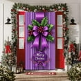 thumbnail image 6 of kladzum 35x71" Christmas Door Cover Santa Claus Pattern Christmas Front Door Hanging Banner Xmas Gifts Backdrops for Holiday Indoor Outside Festival Party Supplies, 6 of 7