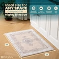 thumbnail image 2 of shiyou-Small Rug 2x3 - Beige Area Rugs - Foldable Washable Rug 2x3 - Non-Shedding Area Carpet for Living Room - Anti-Slip Rugs for Entryway Indoor - Small Washable Rugs w/Soft Microfiber, 2 of 4