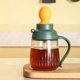 thumbnail image 1 of Fiudx Botella de Aceite, Diseño Automático a Prueba de Fugas, Jarra de Vidrio para Vinagre de Soja, Manejo con Una Sola Mano, para Cocinar Barbacoas Al Aire Libre, Herramienta Esencial de Cocina, Com, 1 of 6