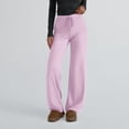 thumbnail image 4 of Wide Leg Yoga Pants for Women High Baggy Sweatpants Lounge Palazzo Pants Leggings, 4 of 21