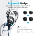 thumbnail image 2 of Earphones Kirababy, paquete de 3 auriculares intraurales con micrófono para iOS/Android, 2 of 5