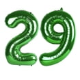 thumbnail image 1 of Globo Upegesy número 29 verde de 40 pulgadas para fiesta de cumpleaños, 1 of 4