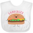 thumbnail image 3 of Inktastic Cute Kawaii Hamburger Boys or Girls Baby Bib, 3 of 4