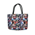 thumbnail image 2 of Alice In Wonderland Tote Bag Rope Handle Cheshire Cat Queen of Hearts Women's, 2 of 7