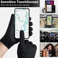 thumbnail image 2 of Jtbuh XLY Waterproof & Windproof Thermal Non-Slip Gloves,Skatesfor Winter Touch Screen Thermal, Adjustable Zipper Fit for Cycling, Skiing Outdoor Sports, 2 of 6