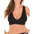 thumbnail image 2 of Caramel Cantina 4 Pack Sleeping Nursing Cross Front Maternity Bra (XX-Large, Nature), 2 of 4