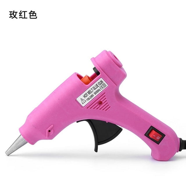 (3Pcs) Mini Hot Glue Gun Multi-color Optional For Crafts School DIY Arts Home Quick Repairs ,Fast Preheating