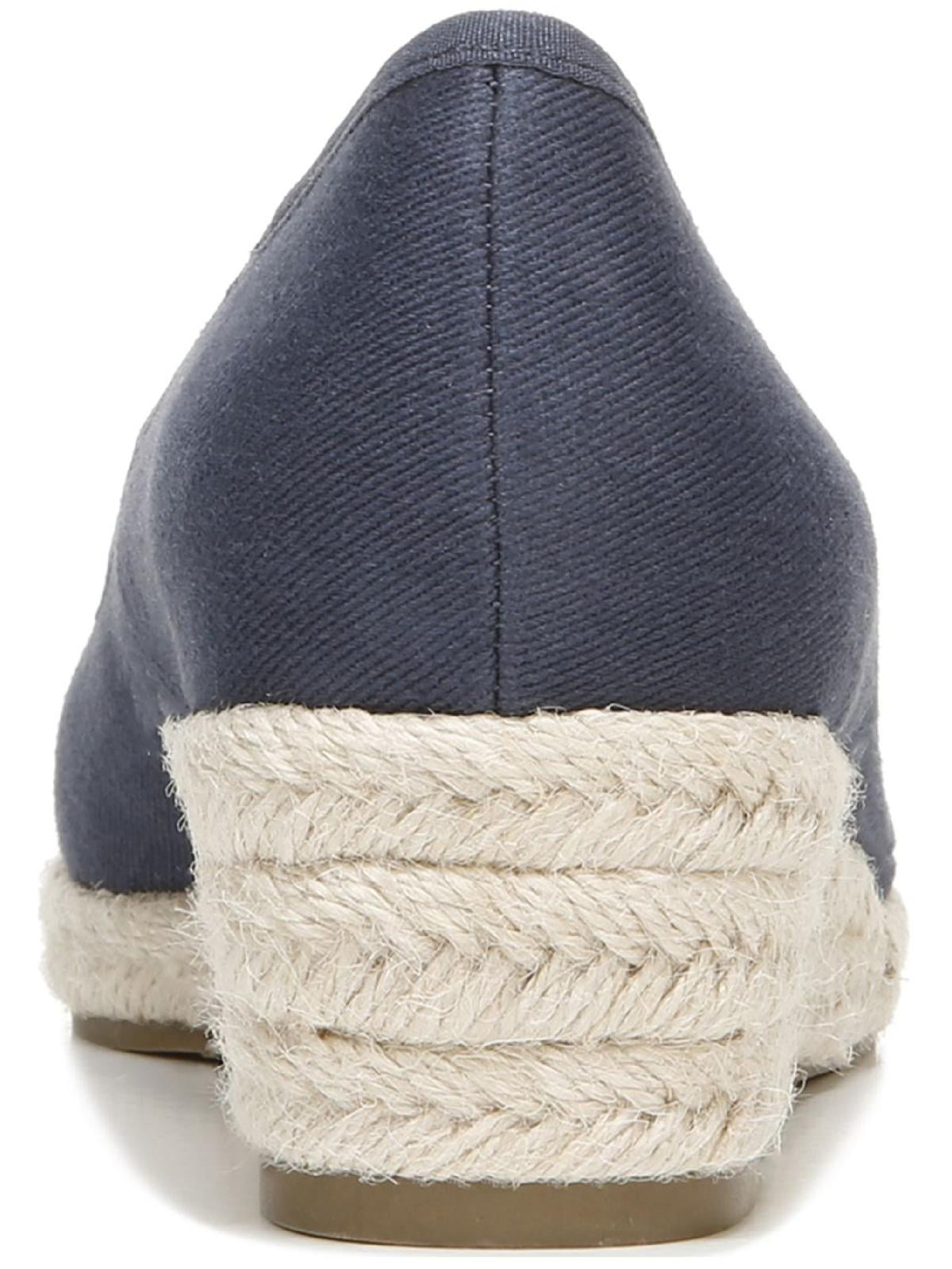 LifeStride Womens Karma Canvas Almond Toe Pumps - Walmart.com