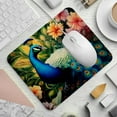 thumbnail image 2 of Peacock Printed Square Desk Mat Gaming Mouse Pad with Non-Slip Rubber Bottom - 8.3x9.8 Inch Office and Gaming Mouse Pad, 2 of 6