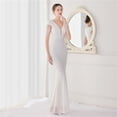 thumbnail image 5 of Vestido de flores con cuentas para fiesta, vestido de noche, vestido ceremonial sexy, 5 of 5