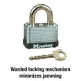 thumbnail image 5 of Master Lock 1-1/2” Laminated Steel Warded Padlock, 5 of 5