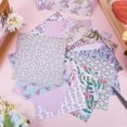 thumbnail image 4 of 24Pcs 12 Styles Scrapbook Paper Pads for DIY Album Scrapbook Background Paper Diary Decoration Flower 152x152x0.1mm 2pcs/style, 4 of 9