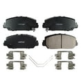 thumbnail image 3 of Detroit Axle - Front Brake Pads for Acura RDX RLX ILX Honda Civic, Ceramic Brake Pads w/ Hardware Replacement, 3 of 7