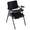 /Black_A, variant on Foldable Office Chair With Attached Desk Ergonomic Leather Stacking Conference Room Folding Chairs Office Guest Reception Meeting Chairs With Soft Seat Cushion For Office School