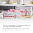 thumbnail image 5 of Pink Nitrile Exam Gloves - Powder-Free, Latex-Free, Ambidextrous, Textured Fingertips, Non-Sterile - Size Small, 250 Count, 1 Box, 5 of 6