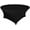Black, variant on Wedding Linens Inc. (200 GSM) Premium 6 FT (72")Round Spandex Stretch Fitted Table Cover Tablecloths - Pink