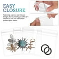 thumbnail image 5 of MLINS Transparent PVC Self Sealing Jewelry Bags for Storage Use 100 Pcs Small Plastic Bags Various Sizes, 5 of 8