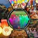 thumbnail image 4 of 100/10 piezas de lámpara de bola luminosa, mini globo LED, luz intermitente colorida, decoración para fiestas de cumpleaños y bodas de Navidad, 4 of 5