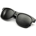 thumbnail image 4 of 2 Gafas Estenopeicas, Gafas Con Agujeros Negros, Gafas De Malla Con Patillas Plegables Para Ejercicios Oculares Y RelajacióN, 4 of 8