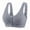 Gray, variant on CALAFEBILA Sports Yoga Bra for Women Fashion Adjustable Bra Strap Sexy Push up Bra No Pad Bra Spandex Tank Tops Underwear
