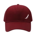 thumbnail image 3 of Hkoxplj Unisex Classic Wheat Ear Embroidery Soft Top Dad Hat Adjustable Baseball Cap Summer Sun Hat Ponytail Cap Lightweight Breathable Caps for Men Women Outdoor Travel Casual 5 Colors, 3 of 3