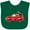 Green, variant on Inktastic Christmas Red Vintage Truck with Presents Boys or Girls Baby Bib