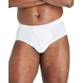 thumbnail image 3 of Hanes  Brief 6 Pack Cool Comfort Men Ultimate Big  Waist White Underwear 2XB-4XB, 3 of 7