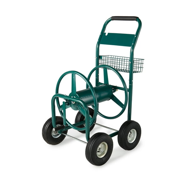 Liberty Garden Products LBG-872-2 4 Wheel Hose Reel Cart Holds 350 Feet