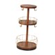 thumbnail image 2 of Soporte para tazas con forma de , cuenco para servir que ahorra espacio con canasta para cápsulas de café, canasta de frutas de 3 niveles para, 2 of 9