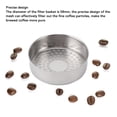 thumbnail image 3 of Portafilter Filter Basket, Coffee Filter Basket Stainless Steel Easy To Clean Precise 58mm  for Coffee Making, 3 of 7