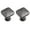 A -Titanium Grey, variant on HDJNal 2 Pcs Modern Simple Ball Shape Cabinet Knobs with Screws - Round Zinc alloy Copper brushed Pull Handles for Home & Office Furniture - Kitchen Cabinet, Drawers & Cupboard Doors