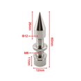 thumbnail image 2 of Speaker Spike Isolation for Pads HiFi Speaker Stand Feet Shockproof Cone Base Silver, 2 of 9