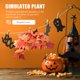 thumbnail image 3 of 1pc Simulated Hoja de arce Guirnalda Adorno de Halloween Puerta Colgante Colgante, 3 of 8