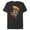 Dark Heather, variant on Mickey Goofy Donald & Pluto Game Time Football Sports - Short Sleeve Blended T-Shirt for Adults - Customized-Dark Heather